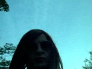 Outdoor public city scene