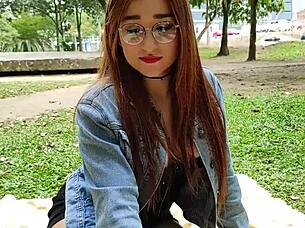 Lush Latina's Outdoor Passion Peaks