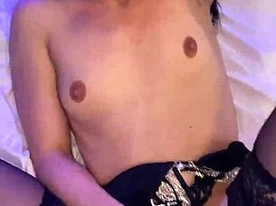 Watching Hot Neighbor Pee on Sexy Landlord's Wife from Balcony