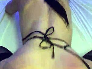 Watching Hot Neighbor Pee on Sexy Landlord's Wife from Balcony