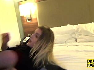 throated sub teen 18+ takes hard pussy pounding 😈