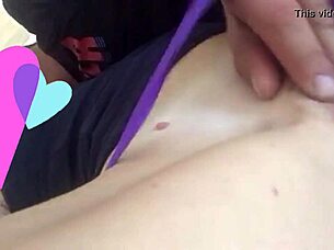 Hey, Watch Me Finger My Girlfriend's Tight Pussy