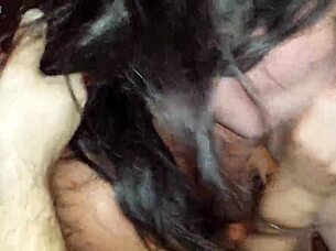 hot german girl fingers herself moaning on webcam, showing natural tits