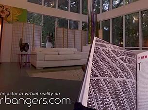 Young Latin babe in VR needs your cock to ride on her cheating boyfriend 😏