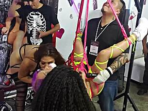 Sucking her tits like a newborn calf in the truck.