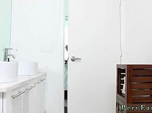 i enjoy a threesome with two big-boobed patrons, feeling the taboo hardcore intensity