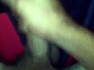 Watch this guy stroke his dick solo with a smile 😏