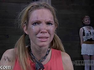 Cutie Receives Senseless Caning Punishment