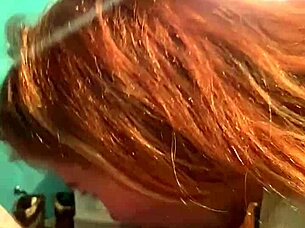 She rides me until I creampie inside her