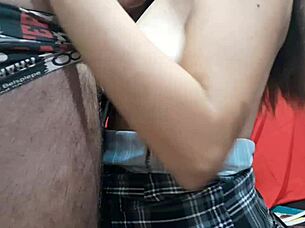 Can you believe this teen Latina handling Jason's big cock in anal action? It's intense assfucking with her monster cock lover