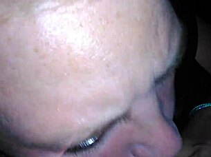 Redhead Babe Sucks and Strokes in Reality Blowjob Scene