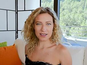 Stasy rivera takes big cock deep in her throat