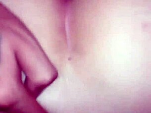 Young Babe Bent Over in Intense Doggystyle Fucking