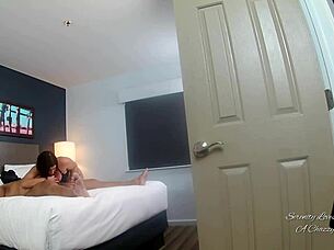 Serenity watches black dick in cage!