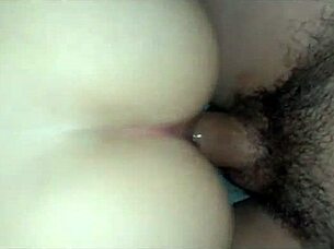 Young Babe Bent Over in Intense Doggystyle Fucking