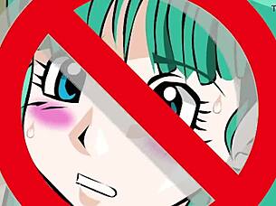 bulma's intense pleasure from the monster blowjob is overwhelming in this uncensored scene.