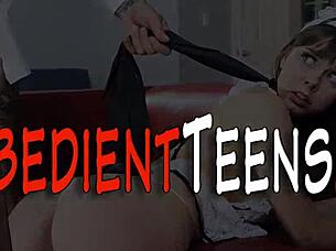 Submissive Teen 18+ Banged By Monster Cock Maledom Hardcore