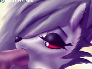 hey loona, givin’ that wild blowjob like a pro, huh?