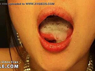 This asian blowbang has her begging to see her cum covered face in pov