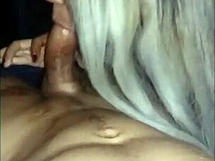 see the before and after of this blonde babe's anal sex?