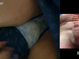 My horny friend loves watching that big cock cum.