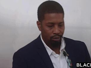 Blonde Britt Craves Isiah's Thick BBC for Deep Throat?