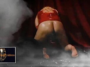 Oiled milf, are you desperate enough to ride this dirty cock and cum hard?