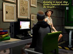 Sims 4 Percys Prurient Progress with Old Shemale MILF Machine Orgy!