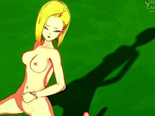 Can Android 18 handle that huge creampie after cowgirl riding?