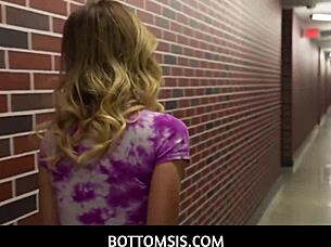 Kyler Quinn Boldly Shows Step Sis Intense Sex Perks Of Sharing Bed With Blowjob And Fucking.