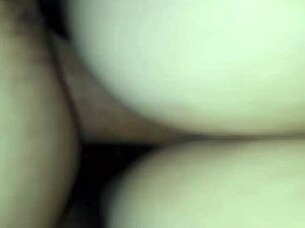 the fiance experiences a filling moment with a large partner in pov.