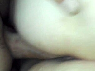 the fiance experiences a filling moment with a large partner in pov.