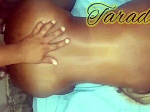 i'm getting my big natural tits squeezed while he thrusts his big black cock in my ass so good