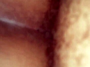 ALL CREOLE ANAL FUCKING, SHE BENDS OVER FOR DEEP ASS THRUSTS ON THE BED.