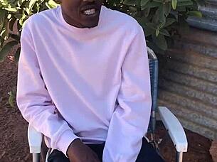 single ebony girl on horny date with monster cock guy fucking doggystyle