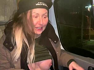 Cracky says, 'I'll lift you up and show my pussy.'