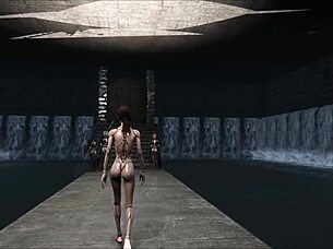 fallout 4 savage fashion in anime cartoon style