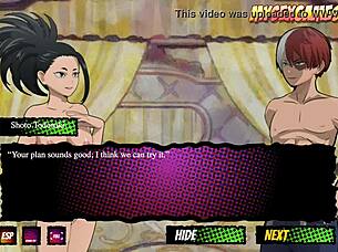 Fucking My Hero in Cartoon Parody Game