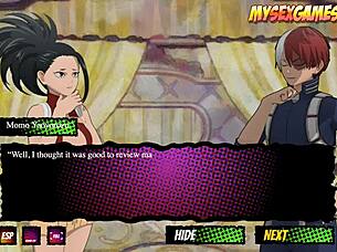 Fucking My Hero in Cartoon Parody Game