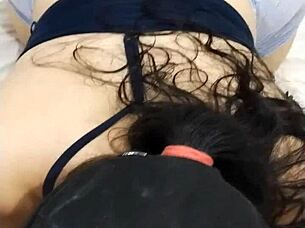 anilindura sucks her boyfriend's cock