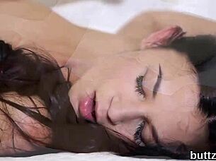 The perfect petite kitten gets her tight anal and pussy screwed hard