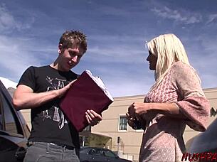 Rhyse Richards enjoys a big cock ride