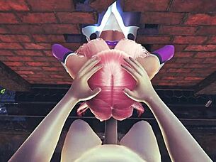 i got stuck and she gave me the best blowjob ever