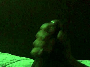 guy performs solo masturbation in a simple clip