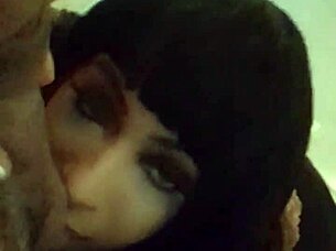 Intense oral and titfucking session