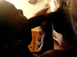 Trifling black Las Vegas woman sucking that black cock after disrespecting me