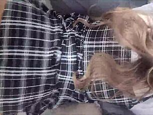 Petite Latina Schoolgirl Gets Doggy Fucked Hard