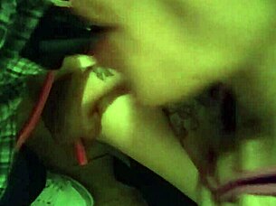 I watch Neosha deep throat me bent over.