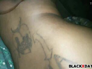 Black Babe Fucked Doggystyle Hard!