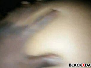 Black Babe Fucked Doggystyle Hard!